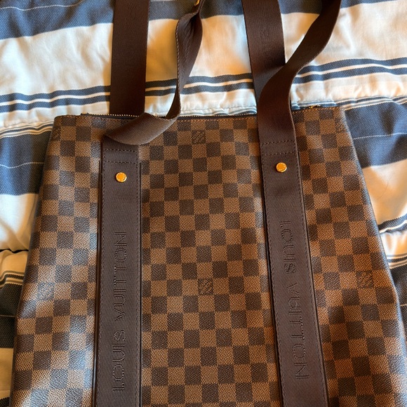 Louis Vuitton Other - Louis Vuitton Dark Brown Checkered Briefcase